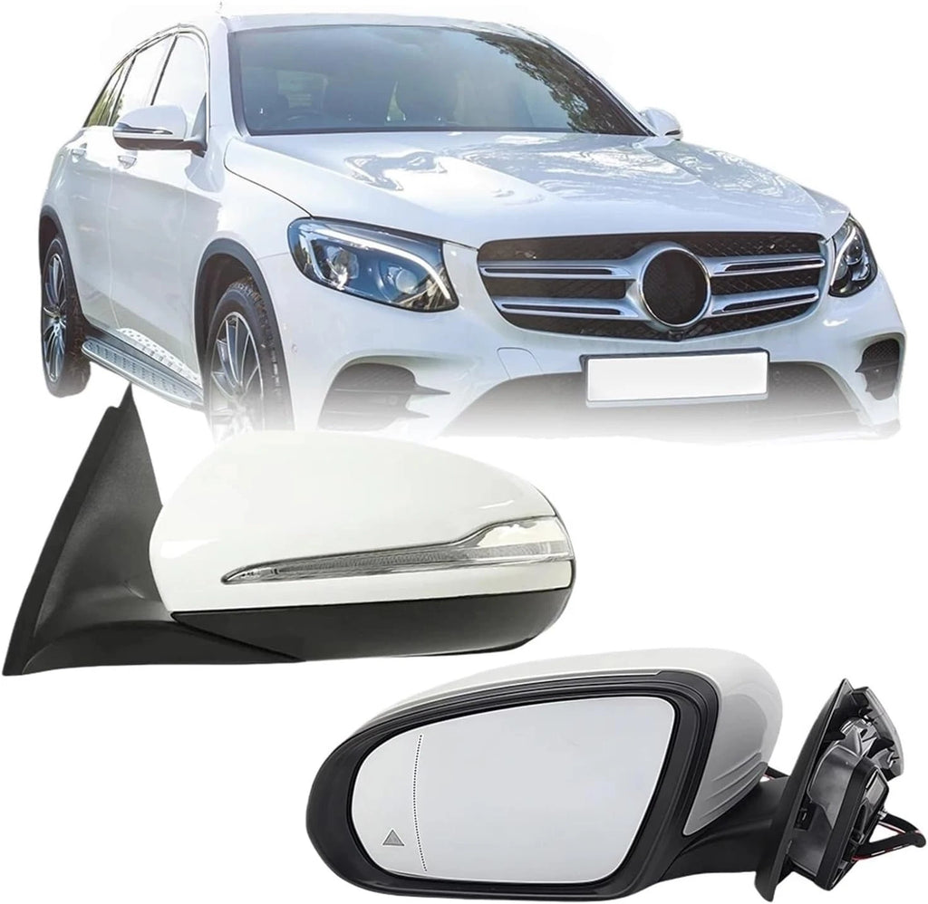 Heated Blind Spot Side Mirrors for Mercedes GLC Class GLC300 (2016–2021)