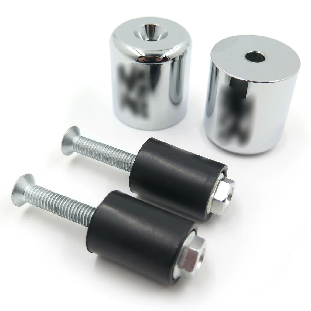 Chrome Hand Bar End for Suzuki GSXR600/GSXR750/GSXR1000 (1992–2014)