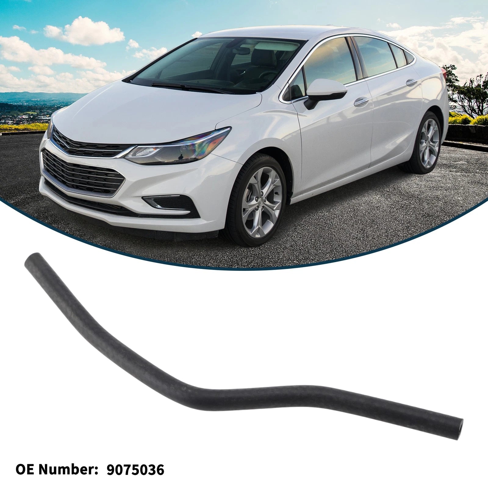 Radiator Hose No.9075036 for Chevrolet Cruze 1.6L (2009–2011)