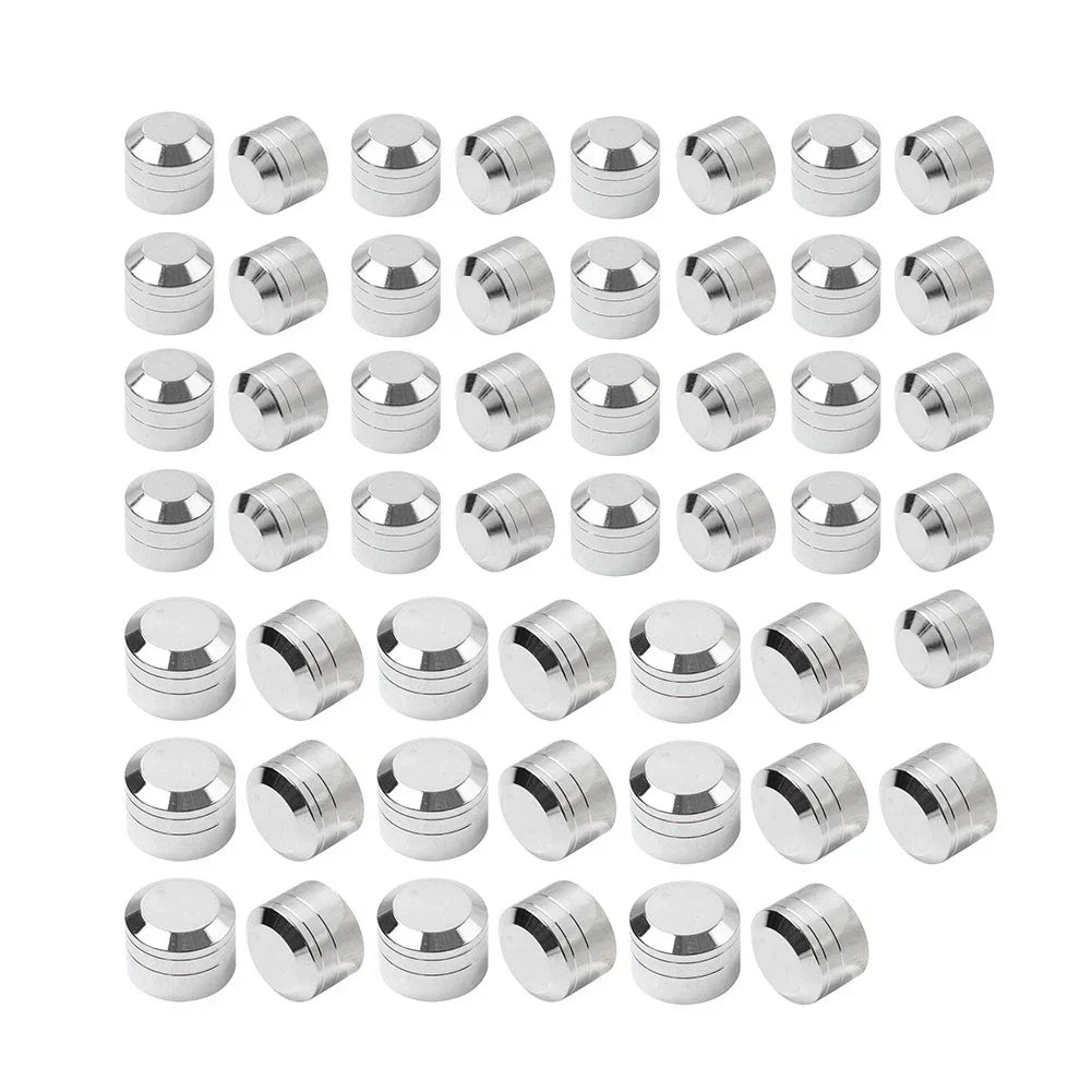 5 Engine Topper Bolt Cover Screws Caps Chrome for Indian Chief (2014-2023)
