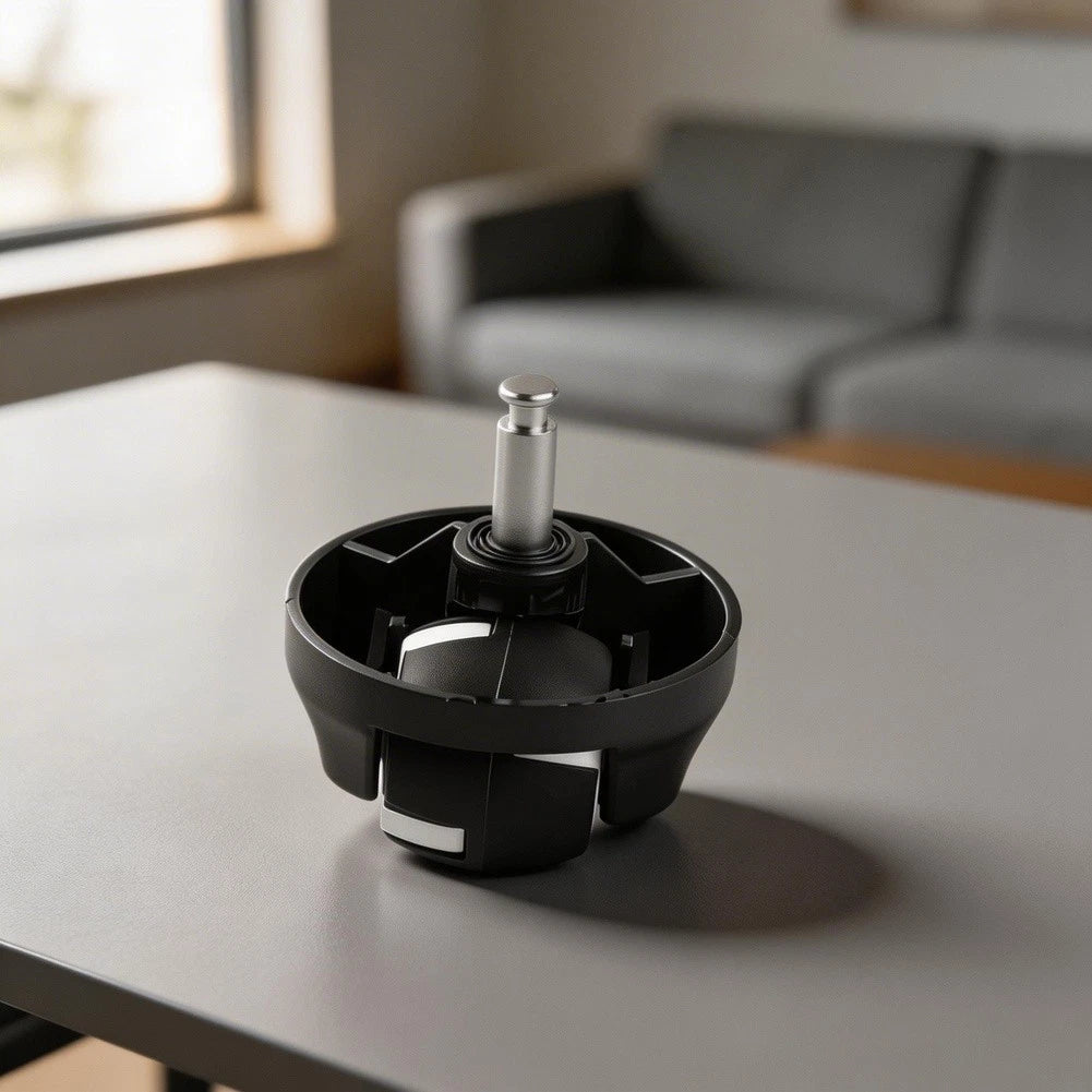 Front Caster Wheel for Silent Operation (Tool-free Installation)