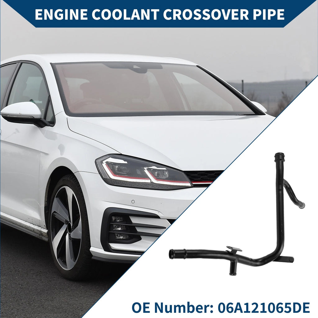 Engine Coolant Crossover Pipe for Volkswagen Golf (1997–2013) No. 06A121065DE
