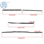 Weatherstrip Seal Kit 10 Pcs Rubber for Jeep Wrangler YJ CJ7 CJ8 (1976–1995)