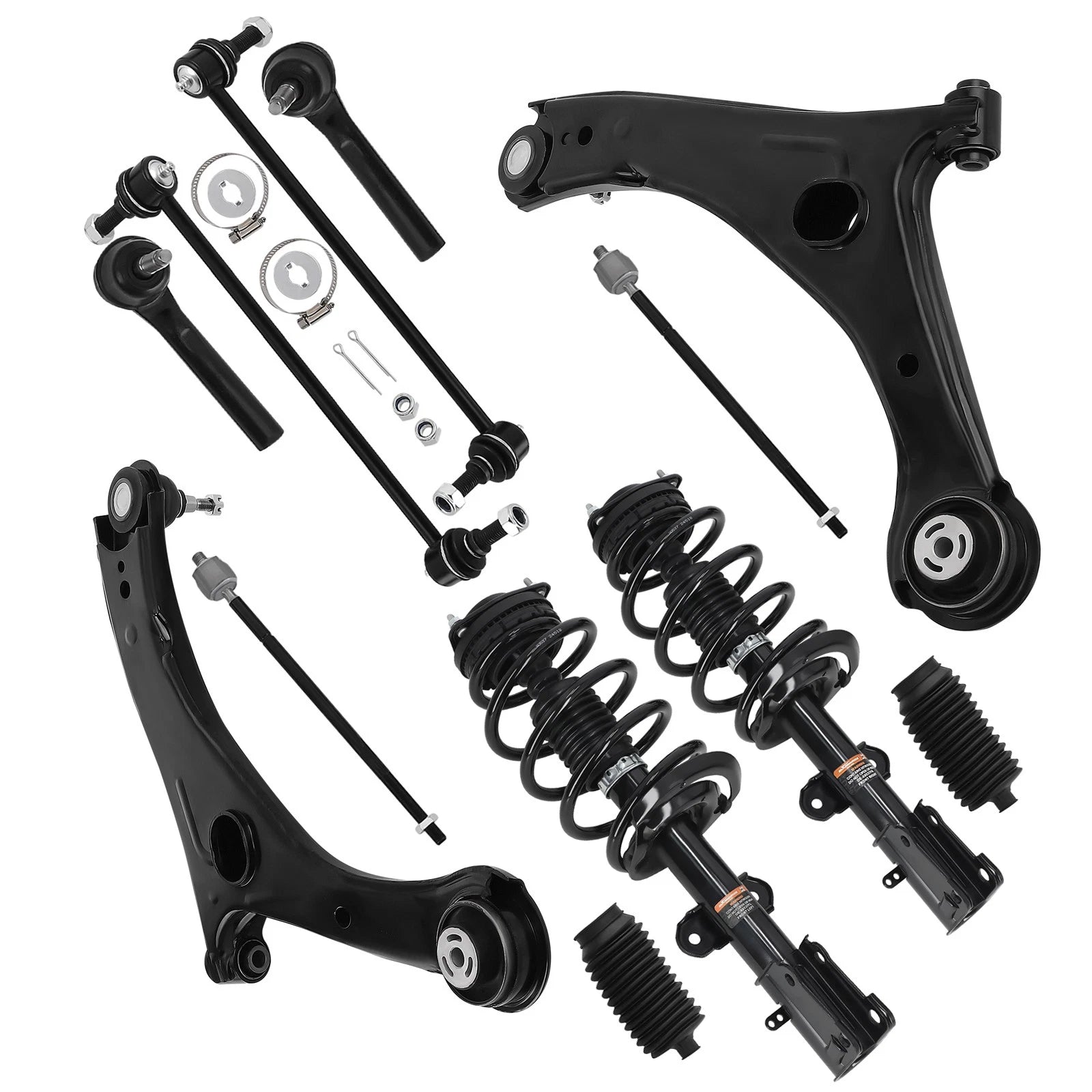Front Struts + Control Arm for Town & Country Grand Caravan (2008–2010)