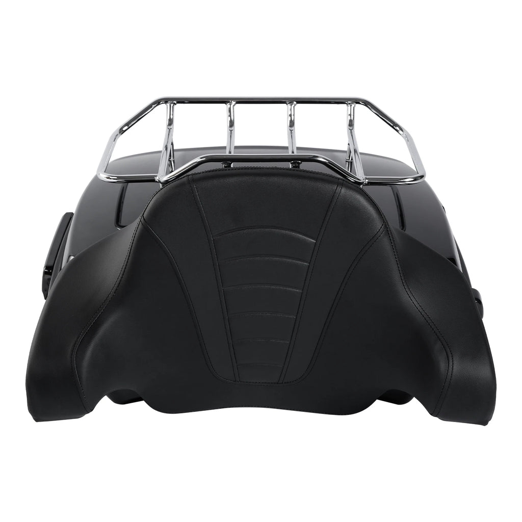 Chopped Trunk Backrest Top Rack for Harley Electra Glide (2014–2025)