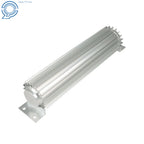 Dual Pass Aluminum Finned Transmission Oil Cooler for Universal Fitment
