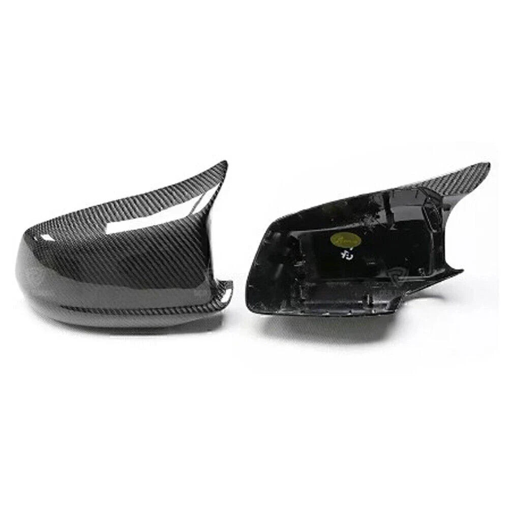 Carbon Fiber Mirror Cover Caps for BMW 5 Series (2010-2013)