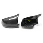 Carbon Fiber Mirror Cover Caps for BMW 5 Series (2010-2013)