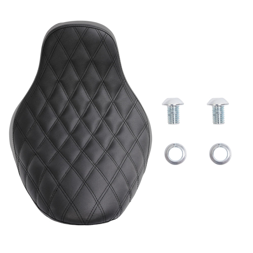 Solo Seat for Harley Softail Fat Boy FXST FLST FLSTF (2000–2007) Black