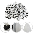 Set of 100 Push Pin Door Trim Panel Clips for Various Vehicles