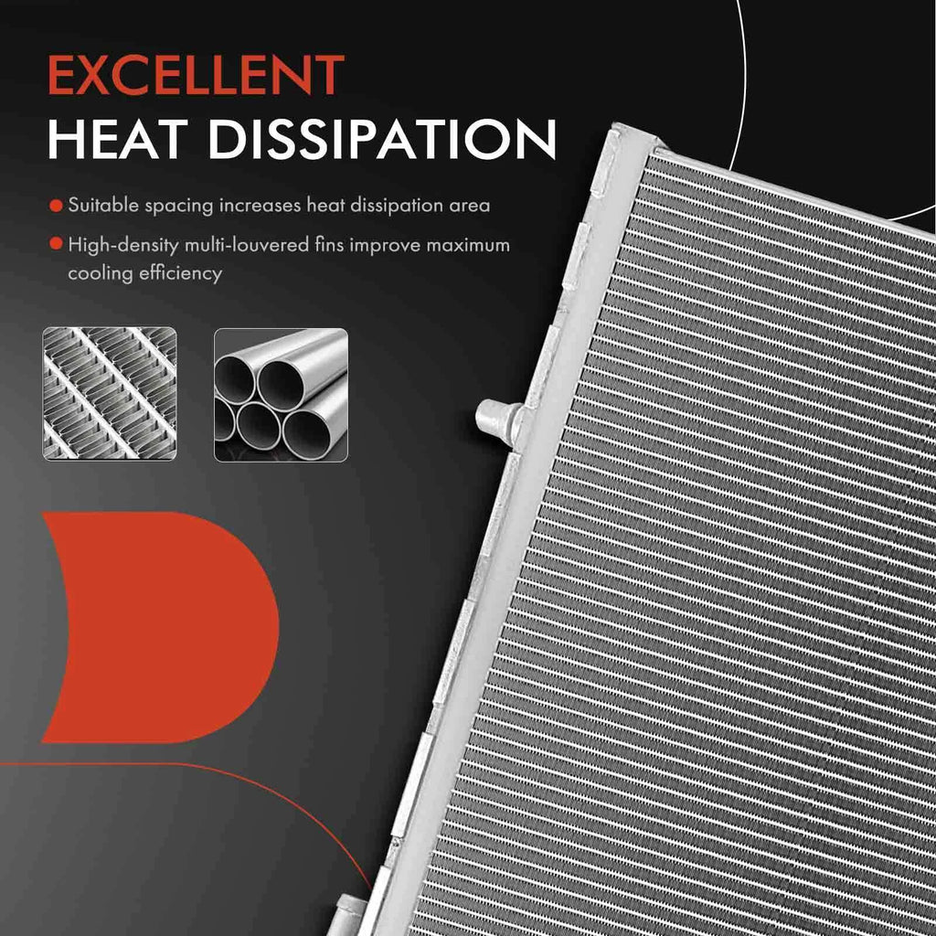 Aluminum Radiator for BMW X5 X6 (2010–2019)