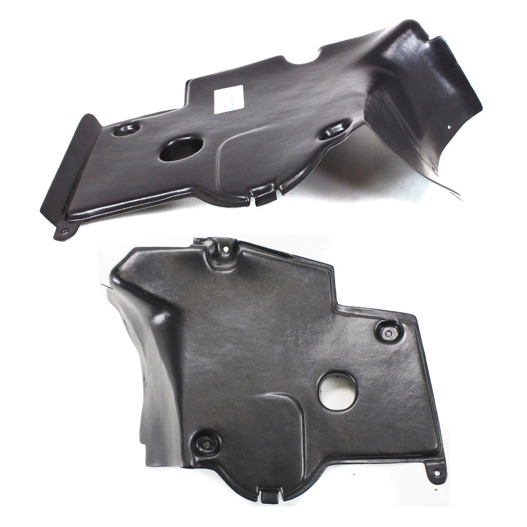 Set of 2 Engine Splash Shields for Mercedes Benz S320 (1994–1999)