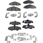 Set of 4 Ceramic Brake Pads for Chevrolet Camaro (1998–2002)