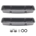 Polished Short Valve Cover for Chevy SBC 283 302 305 327 350 400 (1960–2002) w/ Bolts