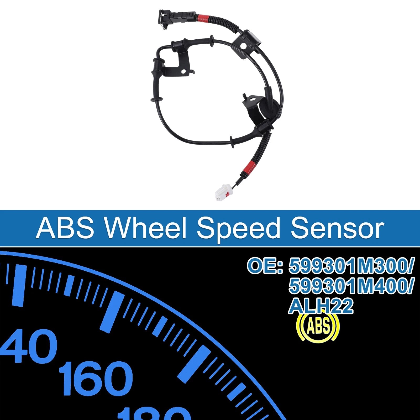 ABS Wheel Speed Sensor for Kia Forte (2011–2013) No. 599301M300/599301M400
