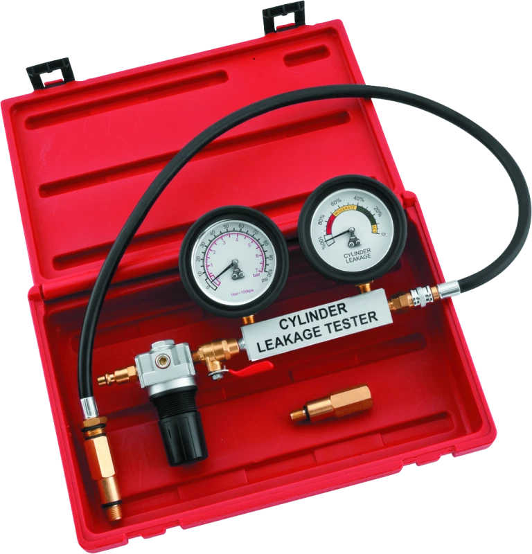 Cylinder Leakdown Tester for Powersports (10-18mm Adaptors)