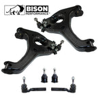 6pc Front Control Arm Ball Joint Tie Rod Kit for Chevy RWD