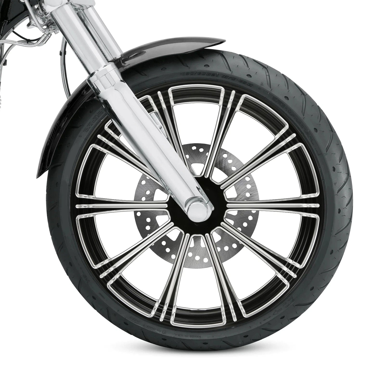 18'' Front Wheel Rim & Single Disc Hub for Harley Touring (1997–2021)