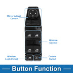 Power Window Switch for BMW 740i 750i 750Li 760Li (2011–2015) No. 61319241915