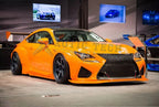 Adjustable Front Bumper Lip Splitter Rod Support Bar for Lexus IS350 RC300 (2014-2024)