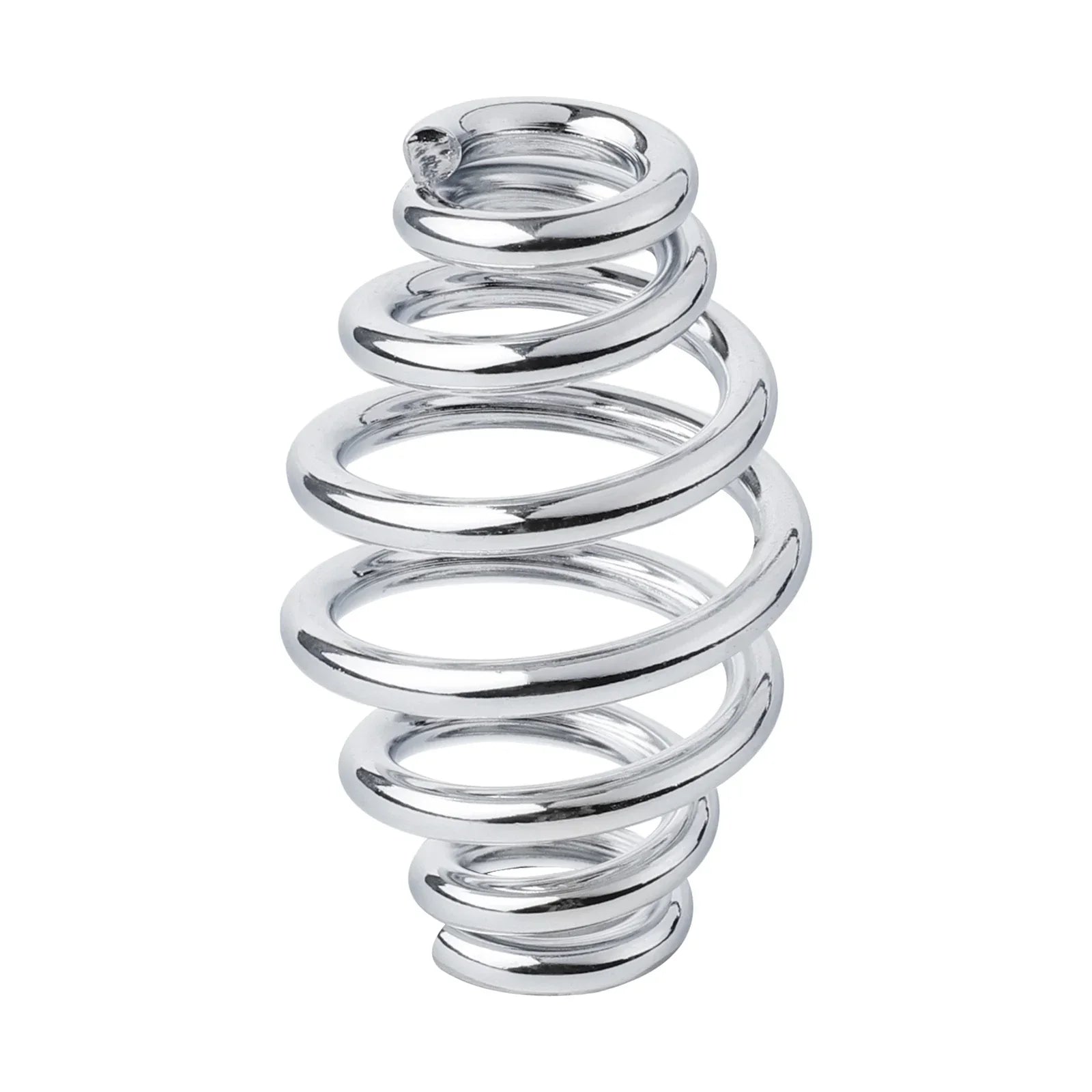 Chrome 3" Barrel Coiled Solo Seat Springs for Harley Bobber Softail Chopper