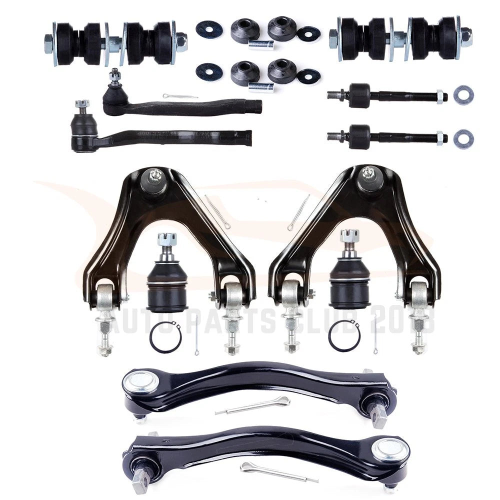 Set of 14 Control Arms Tie Rods Ball Joints for Honda Accord (1994–1997)
