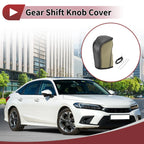 Gear Shift Knob Cover for Honda Crider (2019–2022) Beige Faux Leather