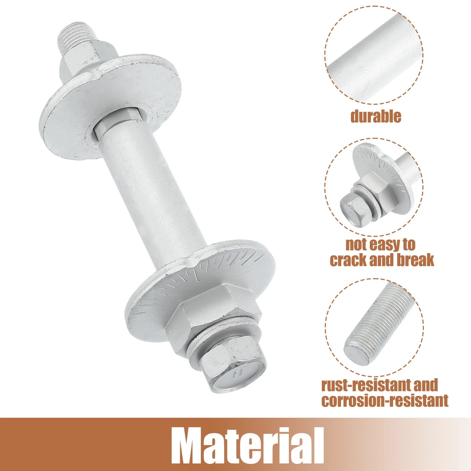 2X Eccentric Alignment Camber Bolt for Toyota 4Runner (2010–2022) No. 4840960040