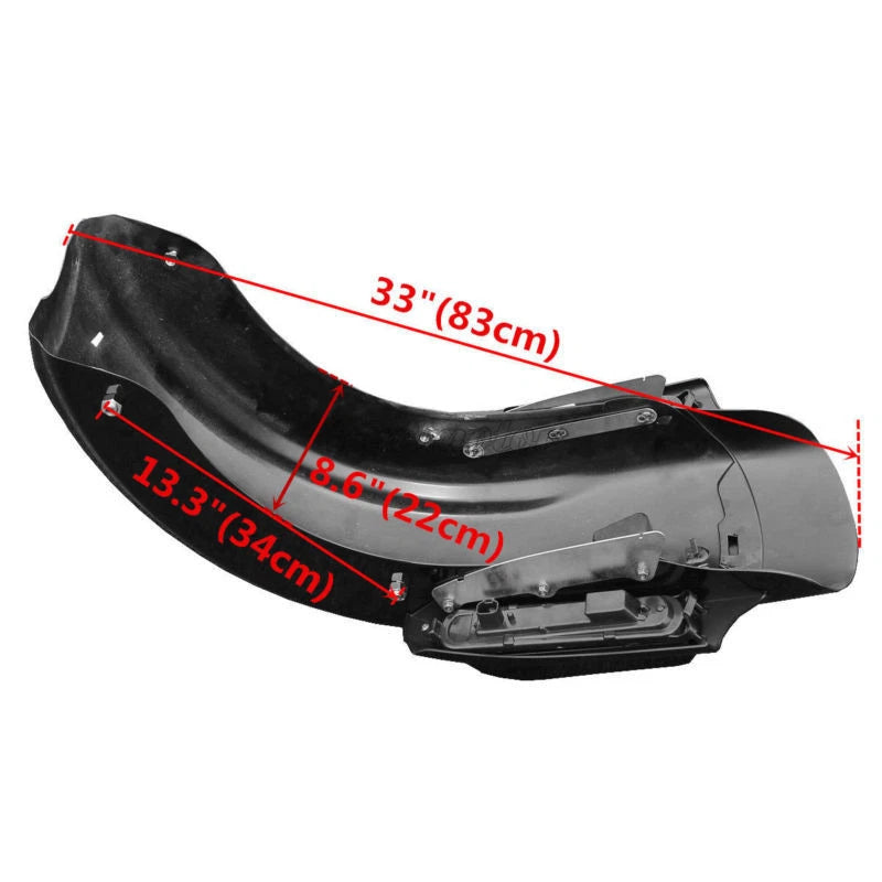 LED Rear Fender System for Harley Touring Electra Road Glide (2014–Present)