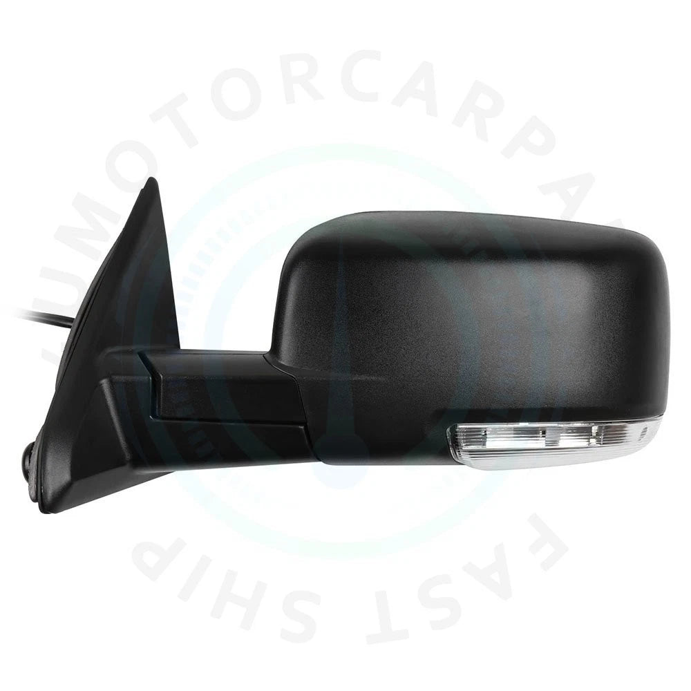 2X Power Heated Side Mirrors with Turn Signal for Dodge Ram 1500 (2009–2019)