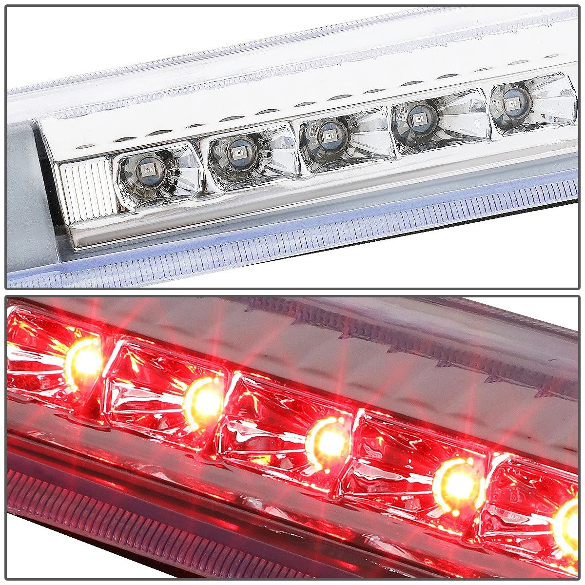 Full LED Third Tail Brake Light Lamp for Land Cruiser (1998–2007)