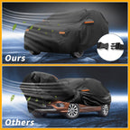 Waterproof Car Cover for Ford Kuga (2013–2024) Black 210D-PU