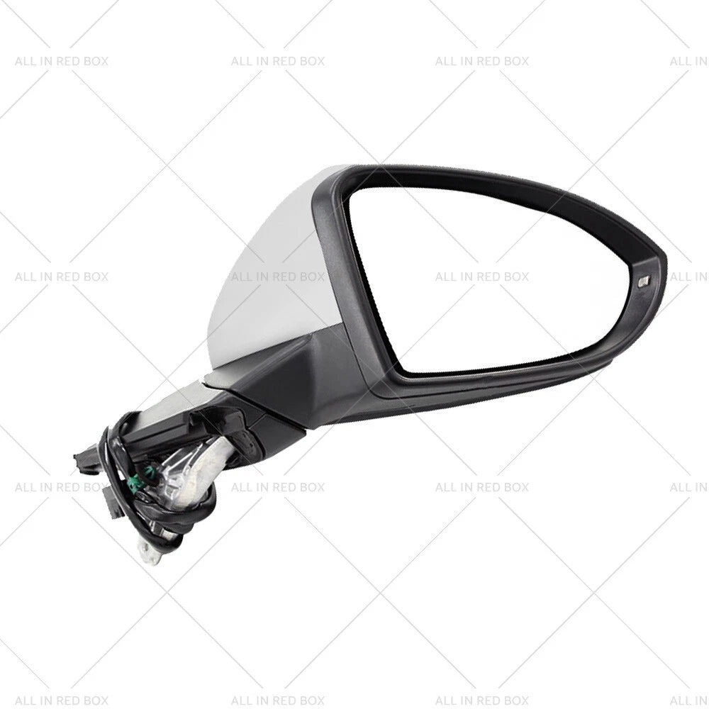 Right Heated Door Mirror for VW Golf MK7 (2013–2021) - White