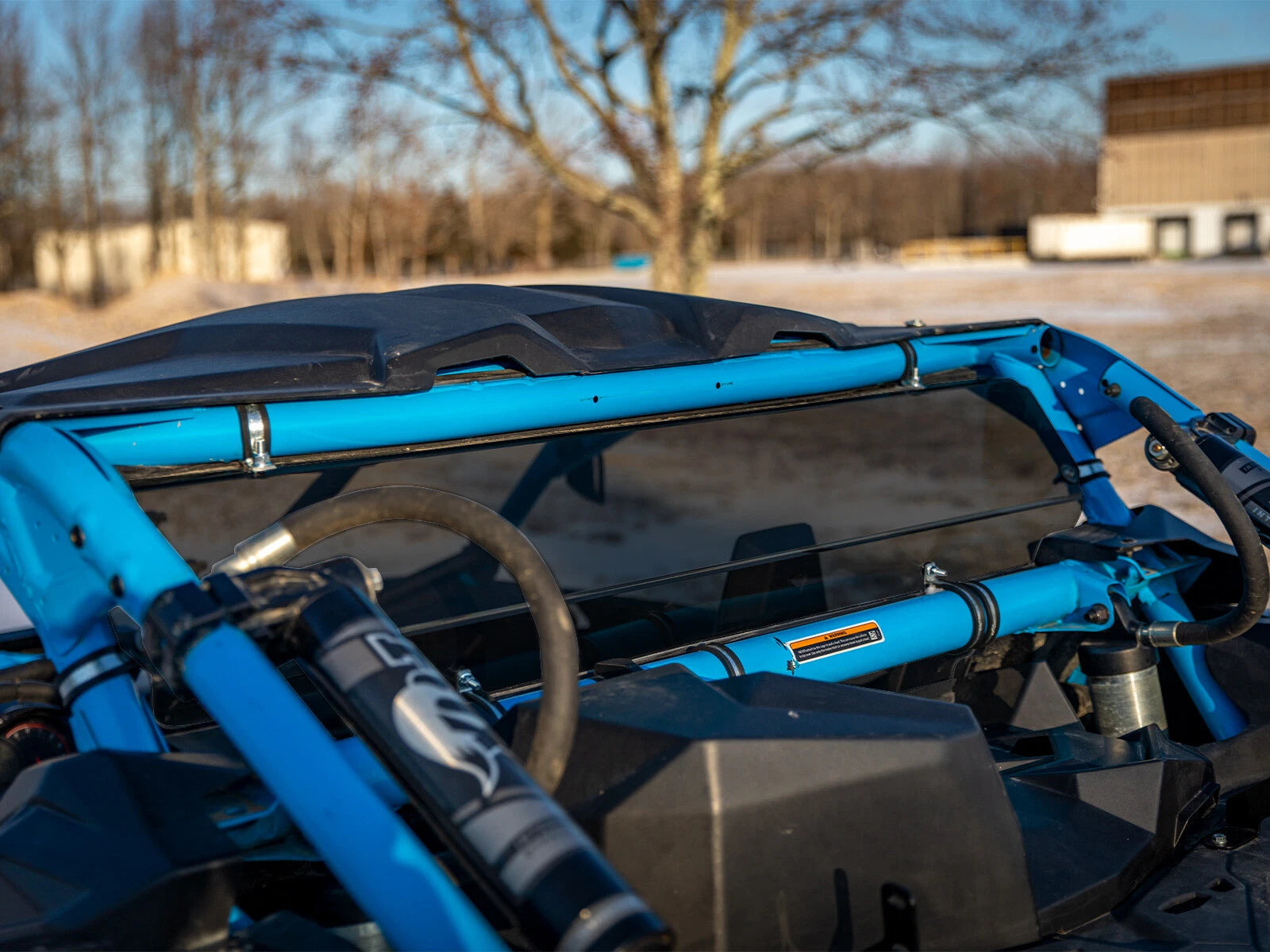 Heavy Duty Rear Windshield for Maverick X3 (2017–2023) - Dark Tinted