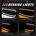 Front Bumper Hood Grille for Ford F-150 (2018–2020) w/ LED DRL & Wiring