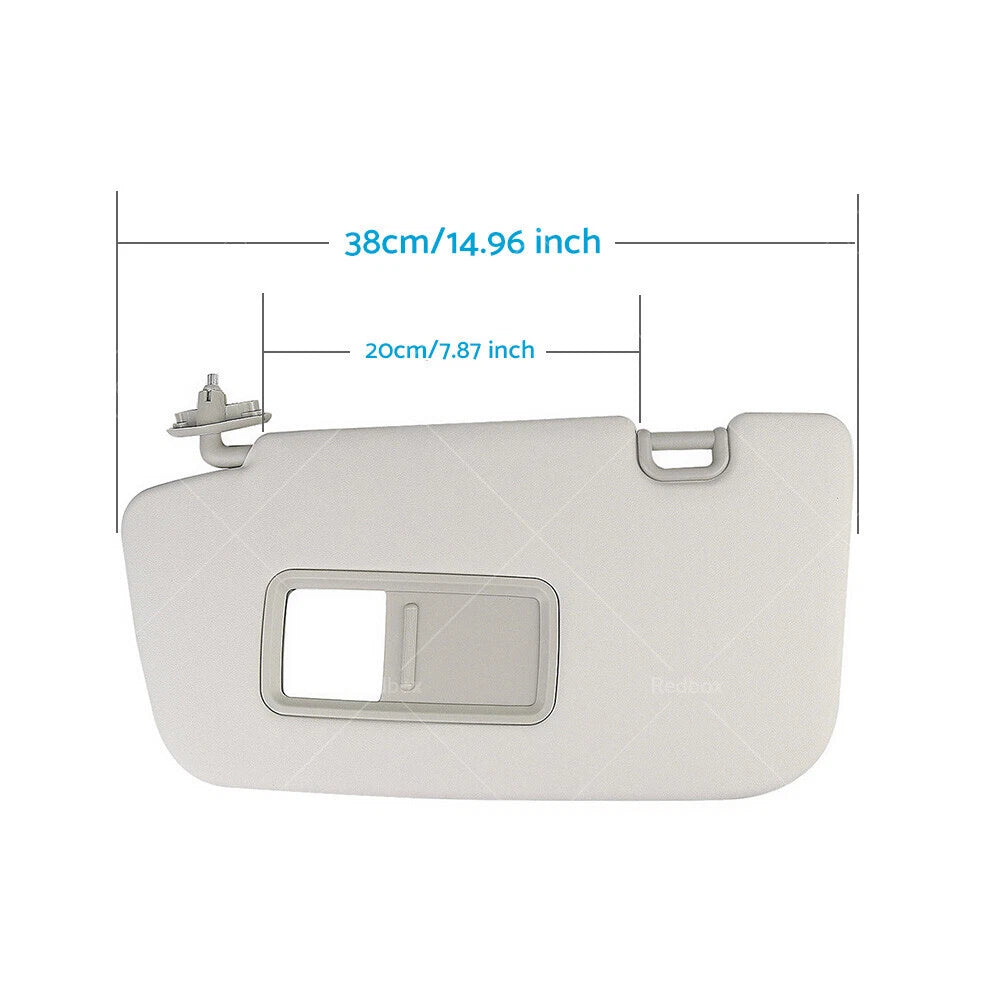 Sun Visor Left for Subaru Impreza WRX STI (2008–2014) 92011FG032ME