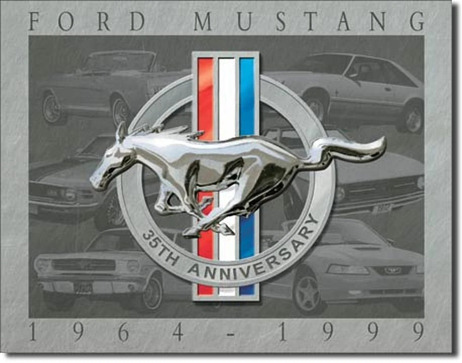 Vintage Replica Tin Metal Sign for Ford Mustang (1964–1973) 902