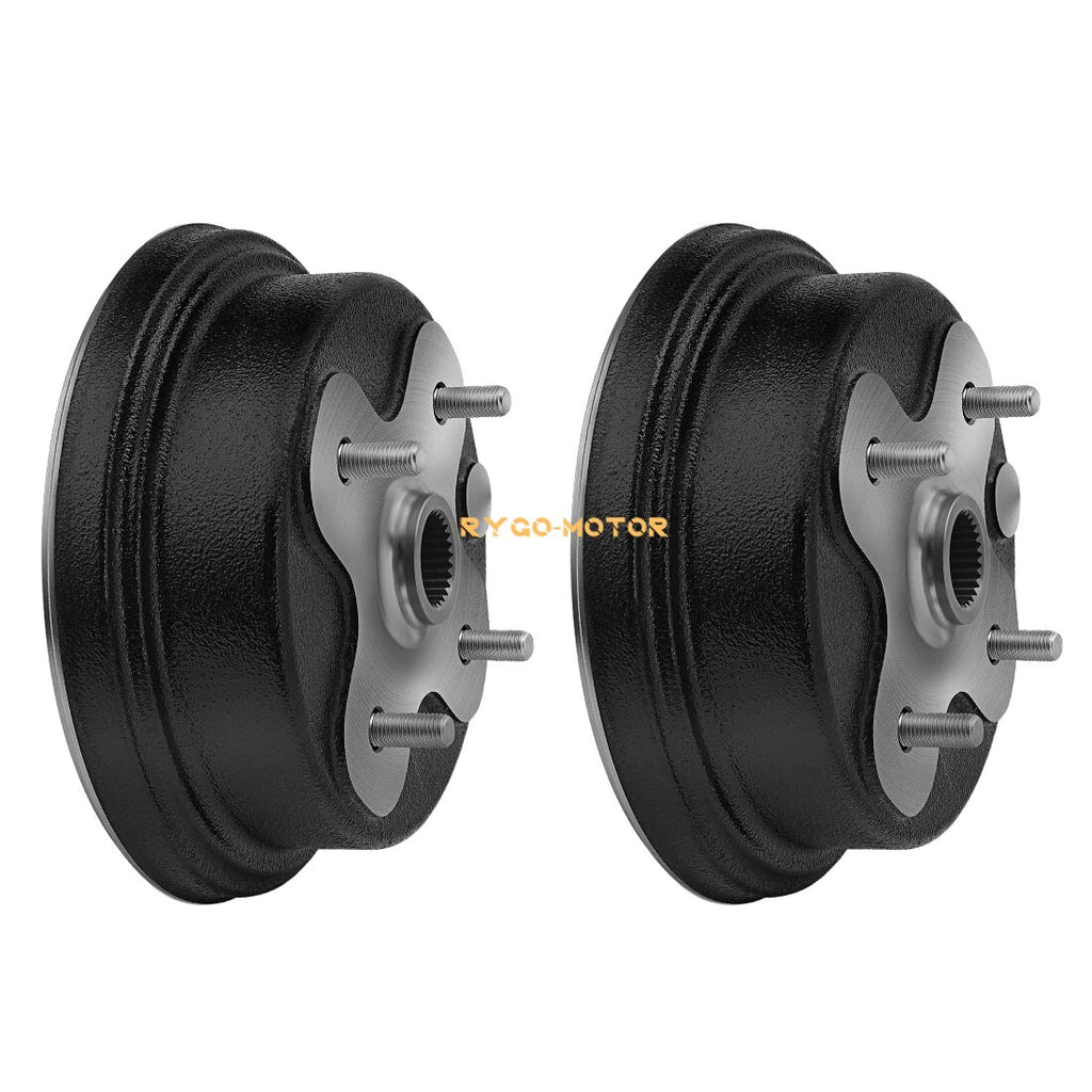 2x Brake Drum Hub for Yamaha Timberwolf 250 (1992–1998)