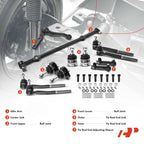 Set of 12 Inner & Outer Tie Rod Ends for Chevy Impala (2000-2020)