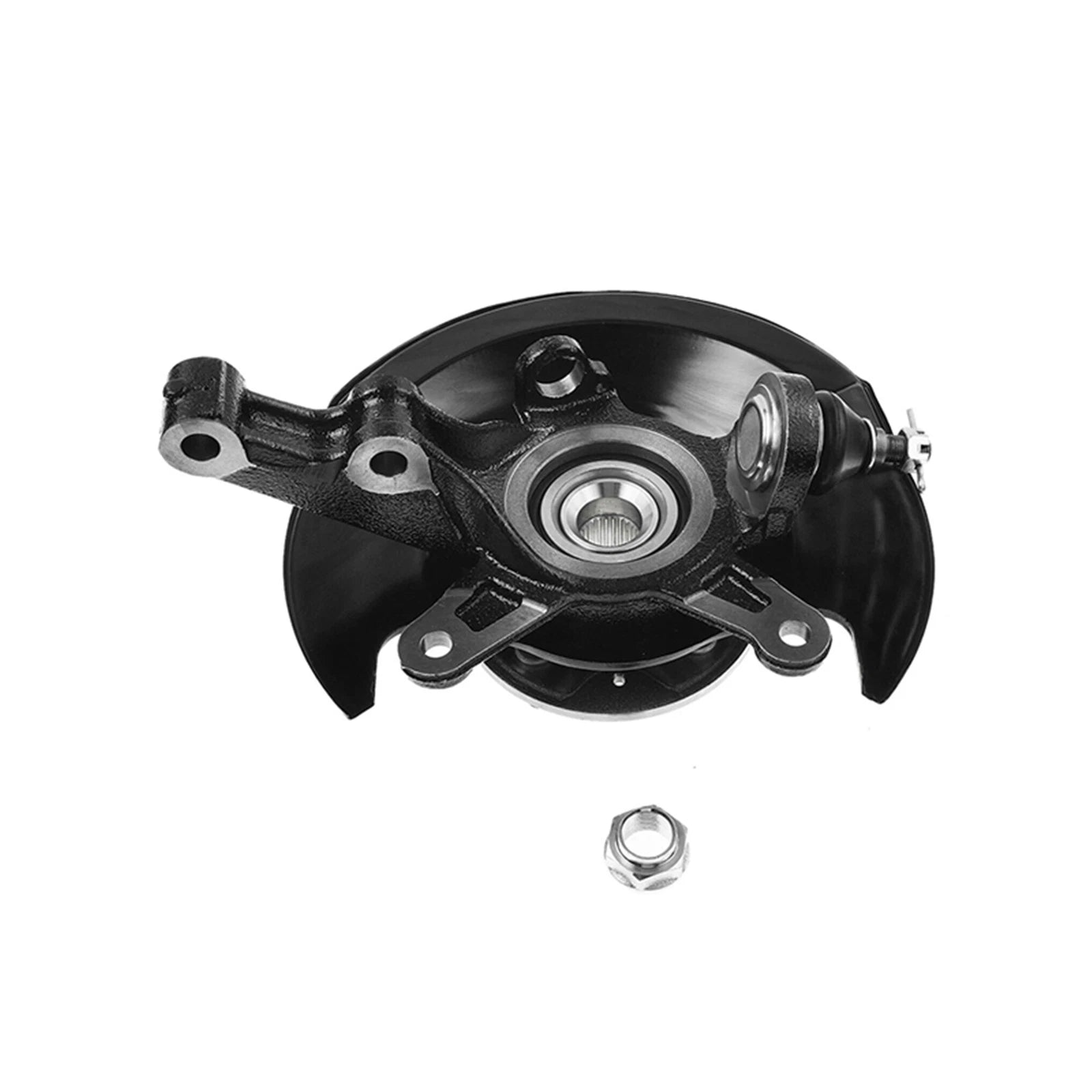 2X Front Steering Knuckle & Wheel Hub Bearing Assembly for Honda Civic (2001–2002)