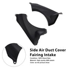 Side Air Duct Cover for Kawasaki Ninja ZX-6R (2007–2008) Black