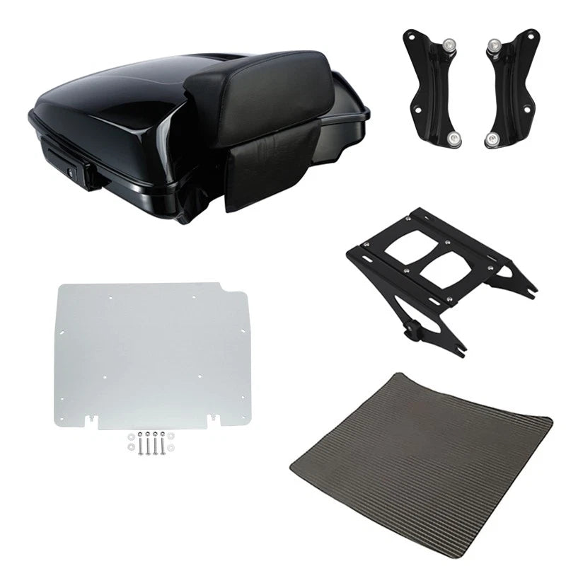 Razor Tour Trunk Backrest Rack Docking Kit for Harley Road Glide (2014–2026)