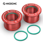 Rear Wheel Axle Spacers Kit for Honda CRF450RX CRF450X CRF250R 2017–2024
