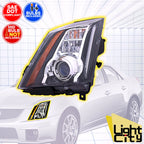 HID Headlight for Cadillac CTS-V (2009–2014) Driver Side w/ LED DRL LH