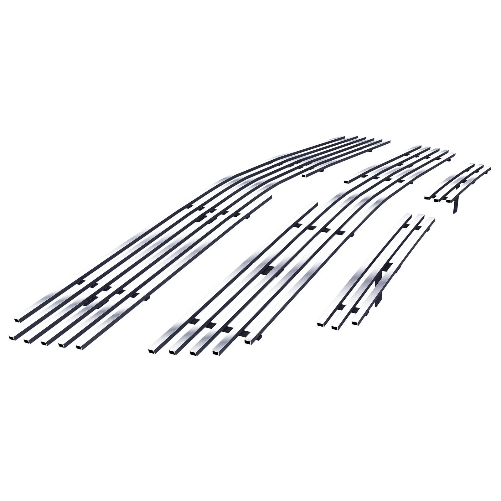 304 Stainless Billet Grille Combo for Silverado 1500/2500/3500 (2003–2005)