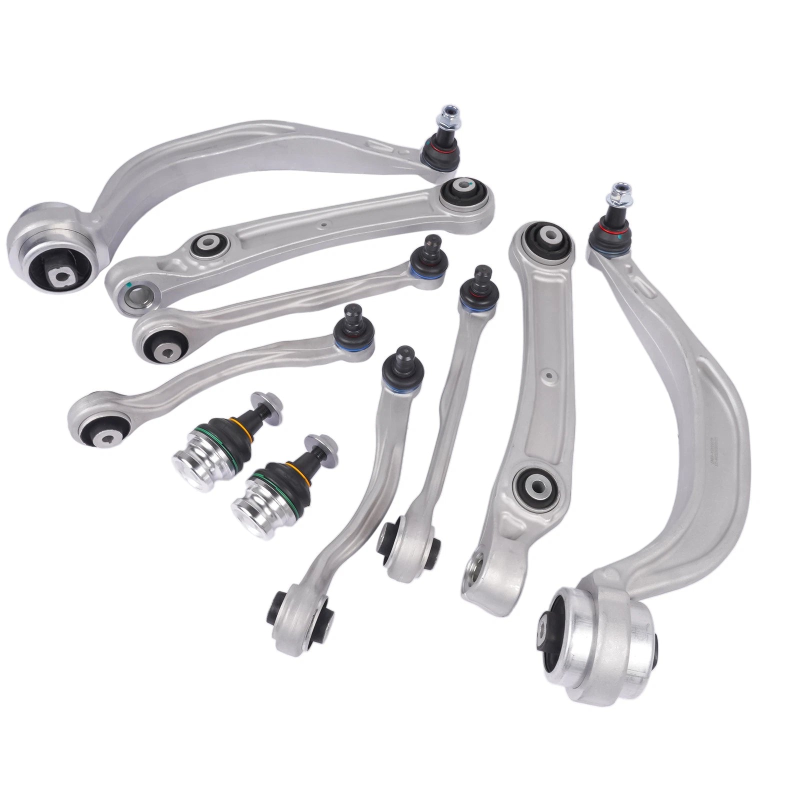 10Pcs Front Suspension Control Arm Kit for VW Touareg (2016-2025)