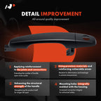 Front Left Exterior Door Handle for Chevrolet Caprice PPV (2011â2013)