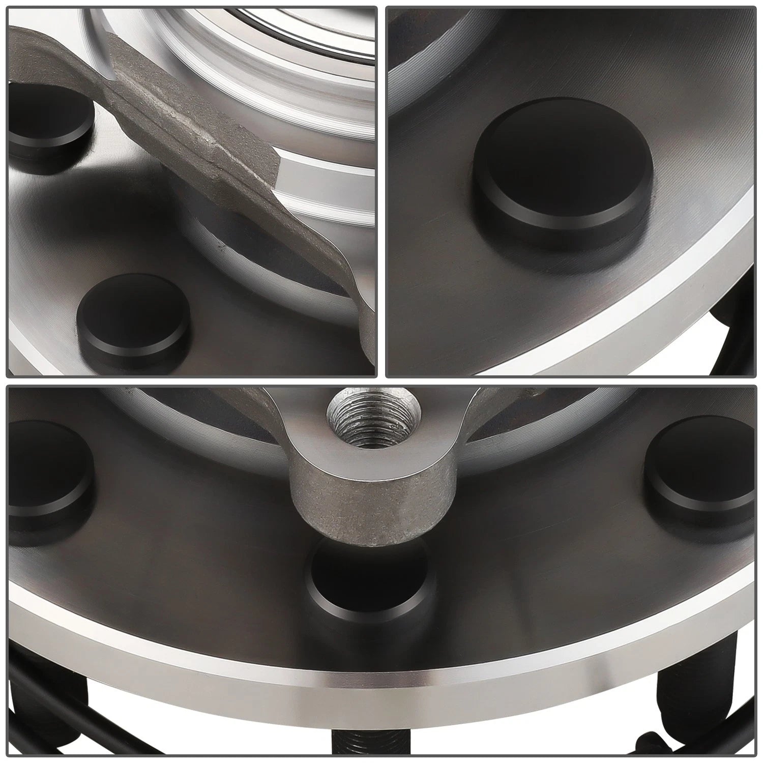 Front Left Right Wheel Bearing Hub Assembly w/ABS Sensor for Ram 2500 3500 (2012–2013)