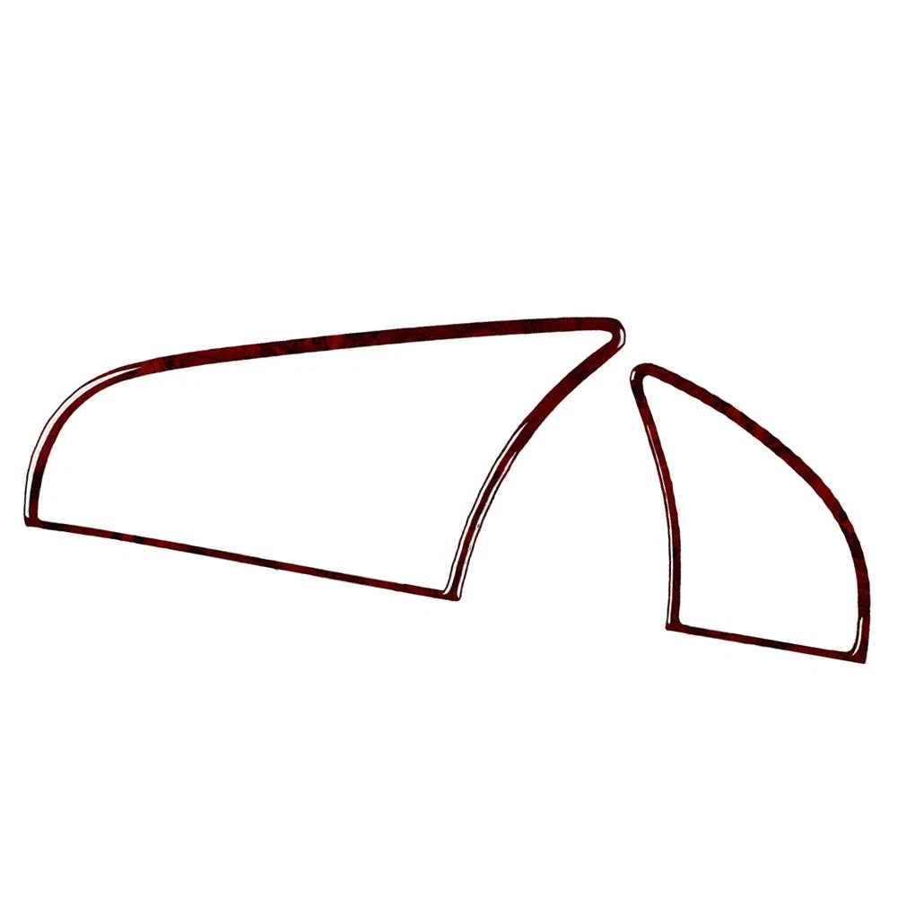 Dashboard Air Vent Outlet Cover Trim for BMW 3 Series E36 (1991–1999) Red Wood Grain