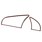 Dashboard Air Vent Outlet Cover Trim for BMW 3 Series E36 (1991–1999) Red Wood Grain